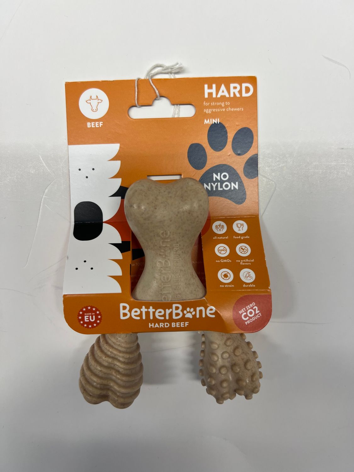 BetterBone Mini Size, Hard Density, Beef Flavor