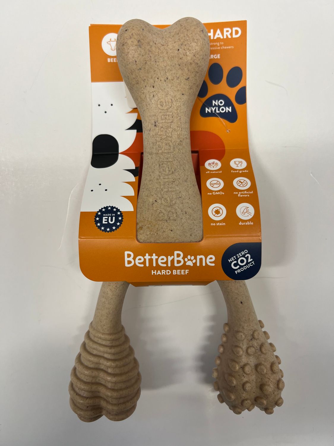 BetterBone Large Size, Hard Density, Beef Flavor