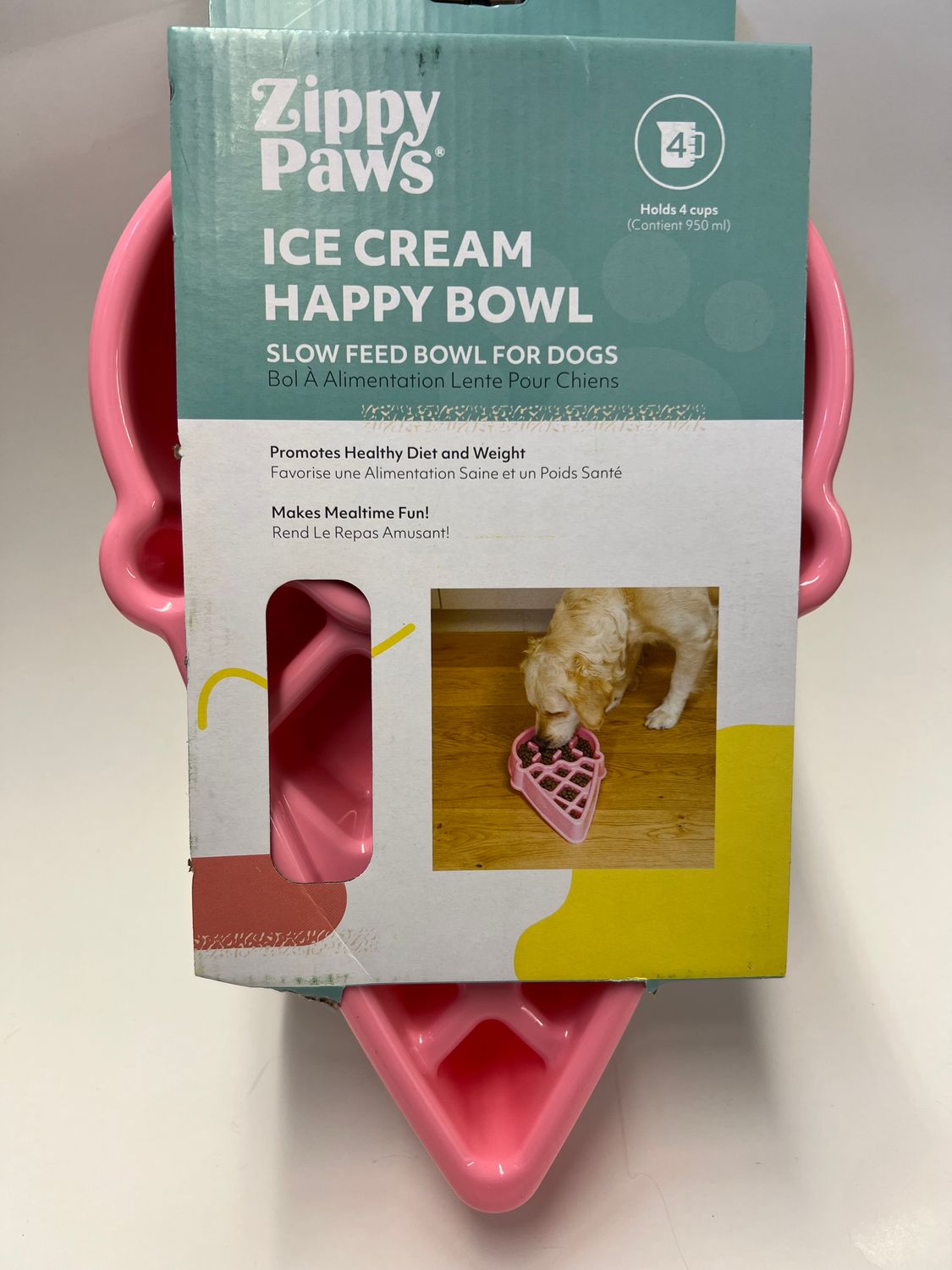 Zippy Paws Happy Bowls - Ice Cream