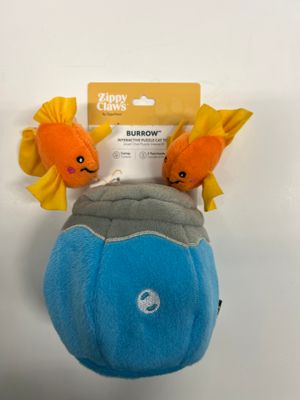 ZippyClaws CAT Burrow-Fish in Bowl