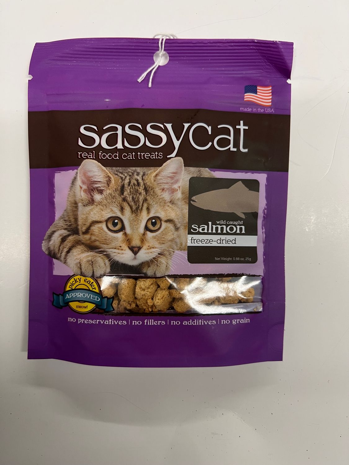 Sassy Cat Treats WILD- CAUGHT SALMON
