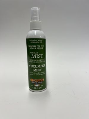 ON SALE.  -K9 Granola Factory Cucumber Mint Body Mist