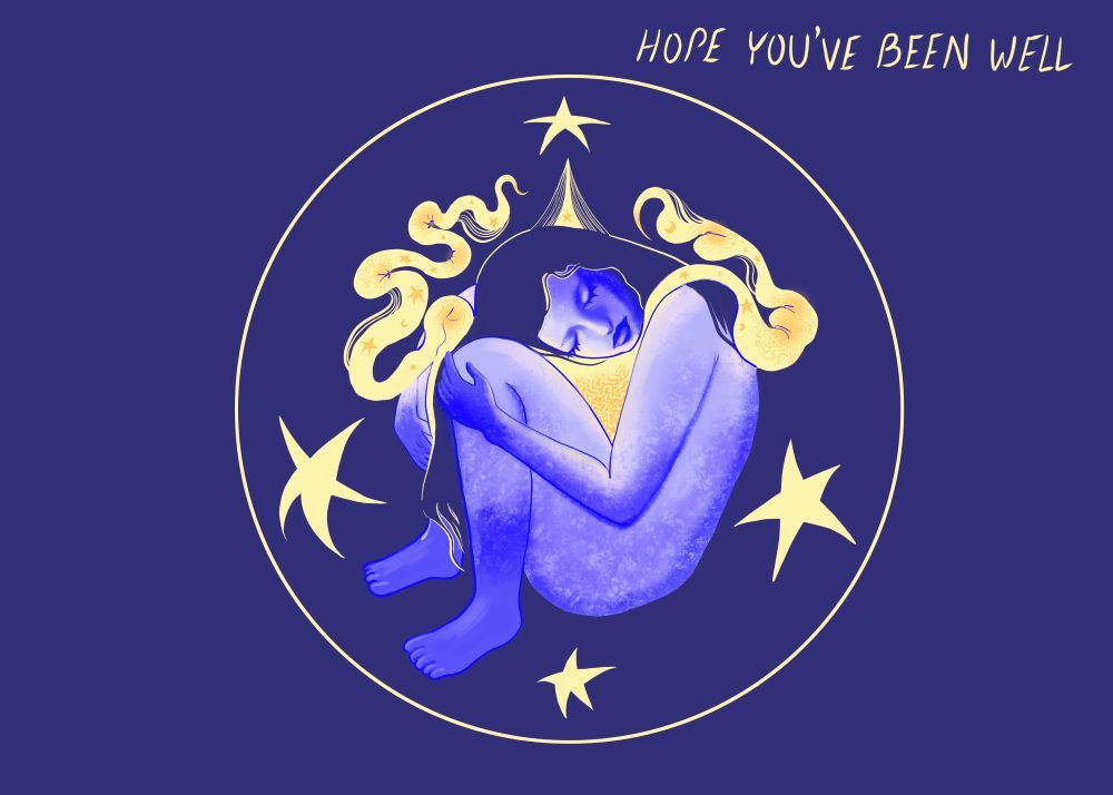 "Hope you've been well" Card