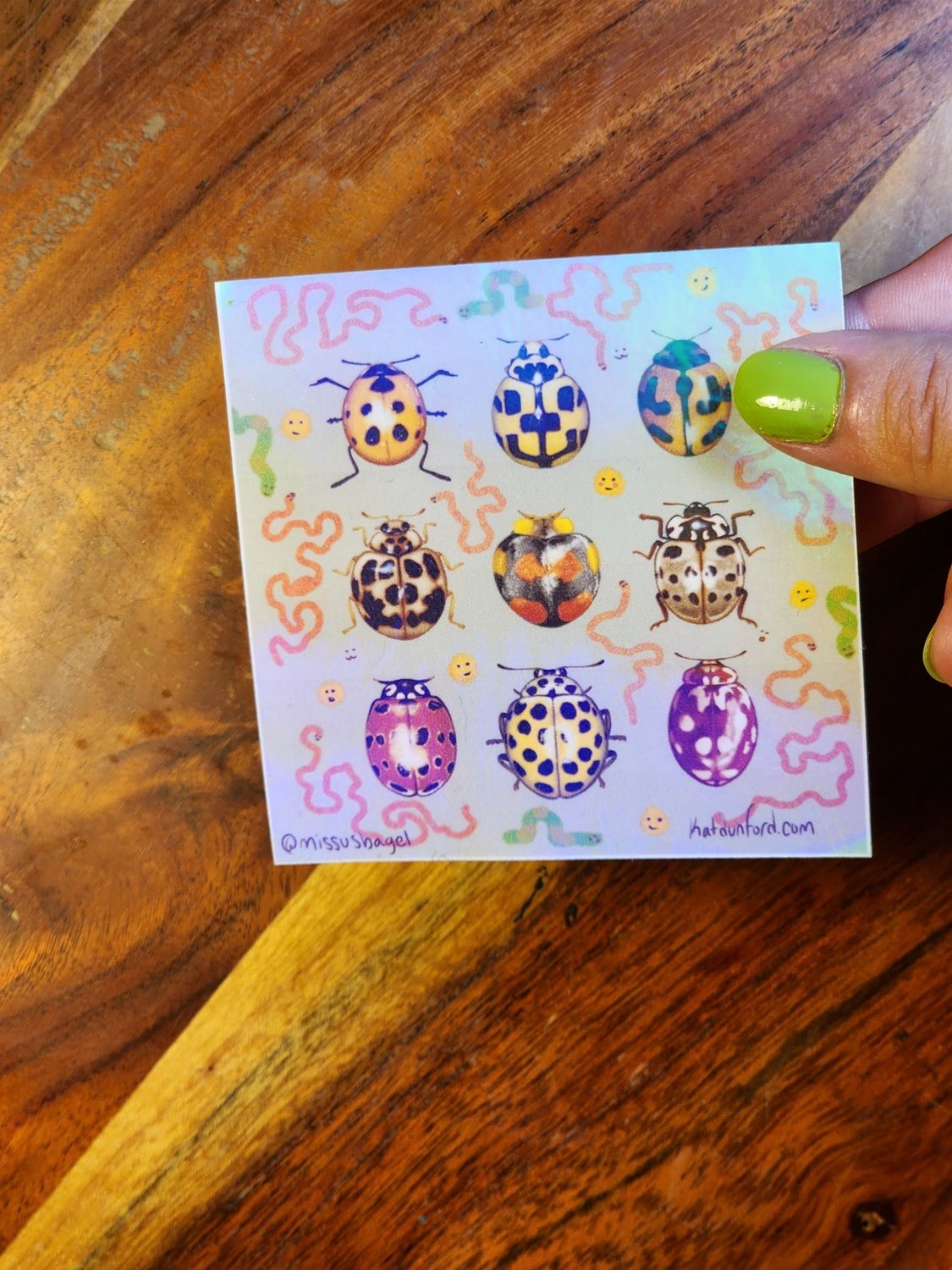 Ladybugs sticker