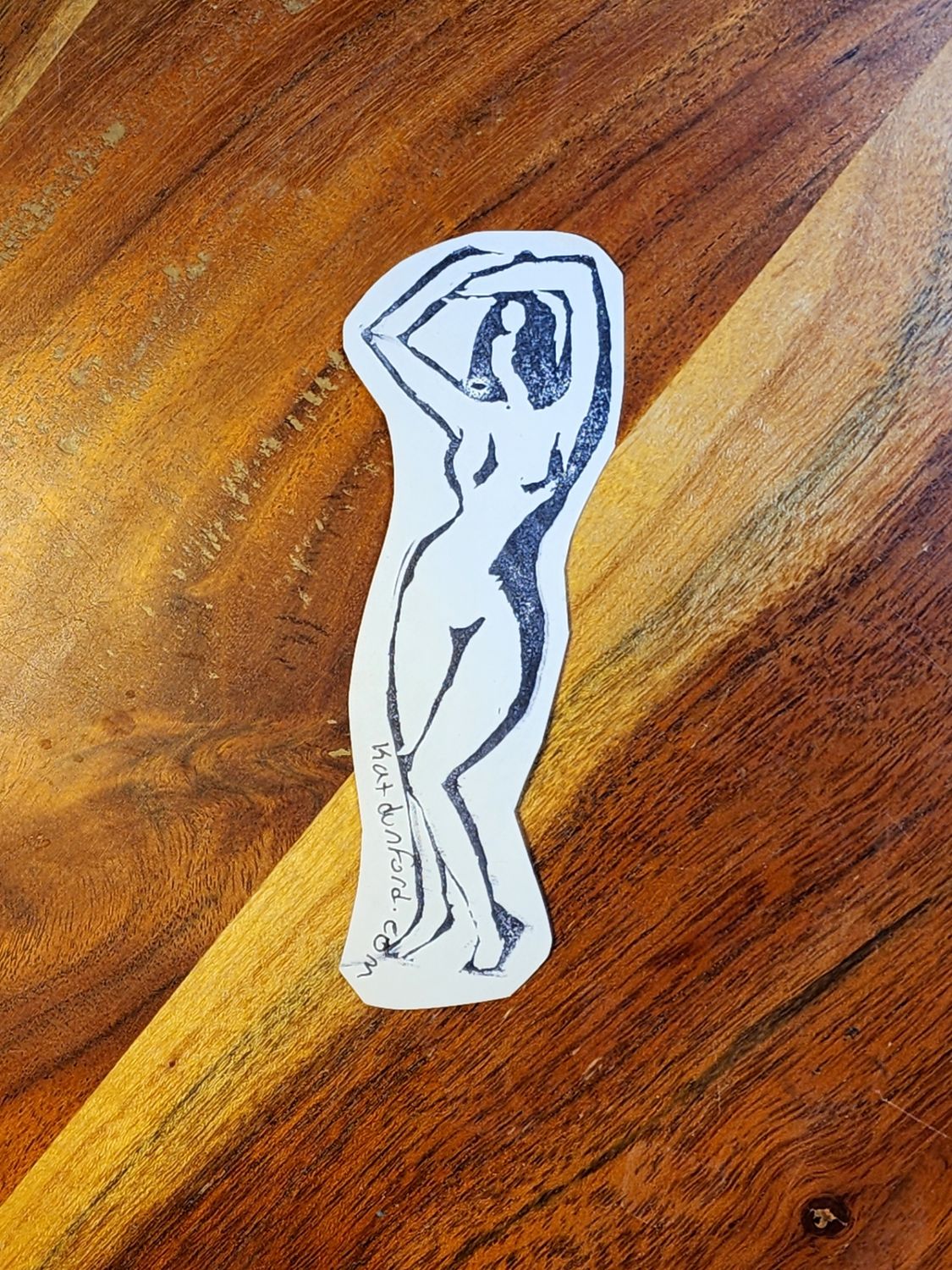 Nude sticker.