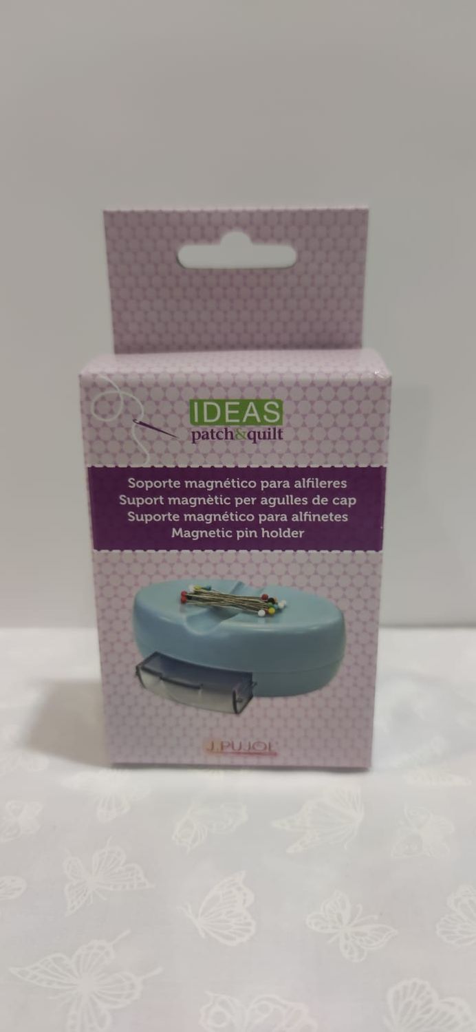 Soporte magnético para alfileres o agujas