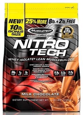 MuscleTech NitroTech Performance Series, 10 lbs, 4.54 kg