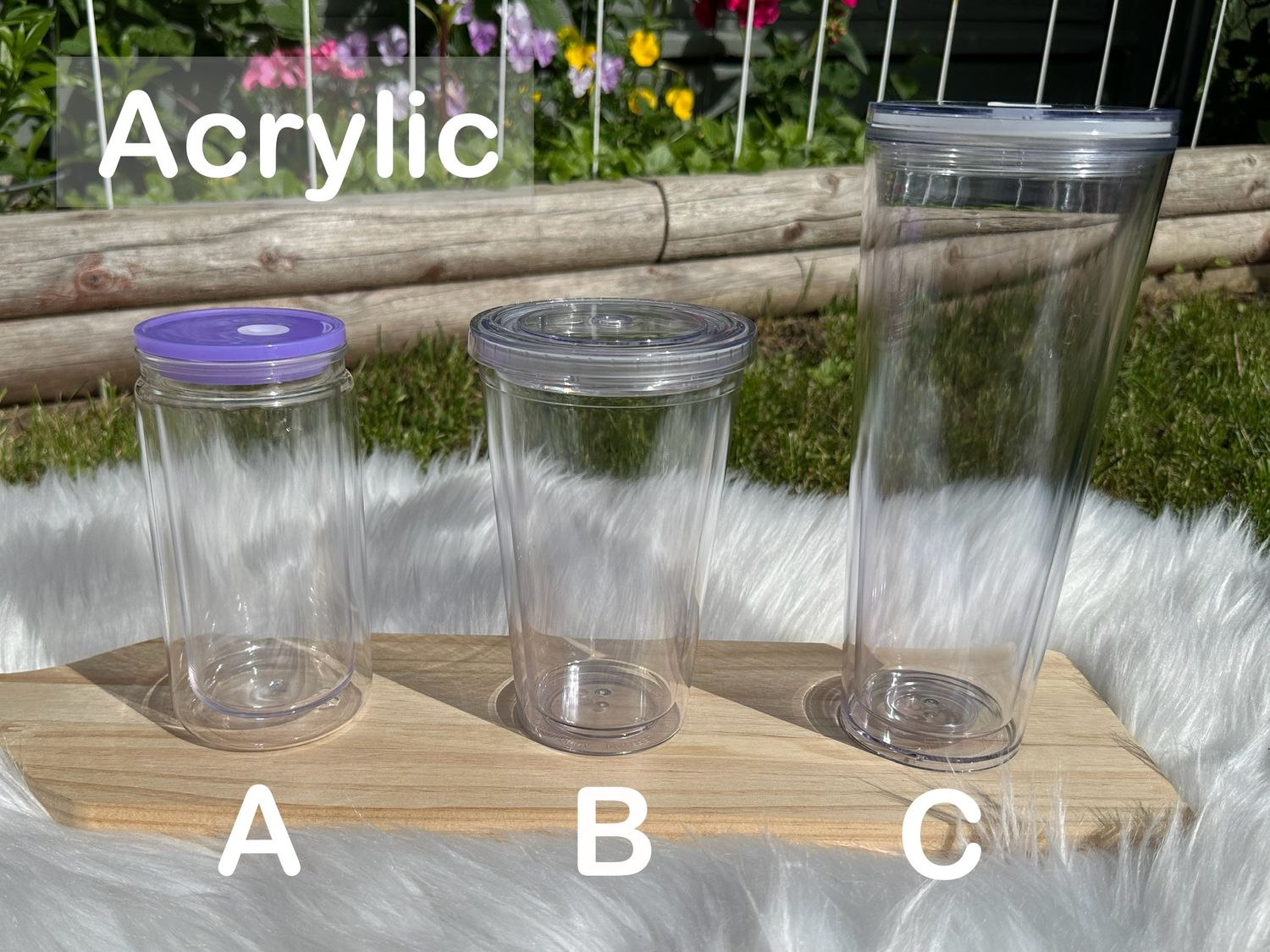 Acrylic Tumblers