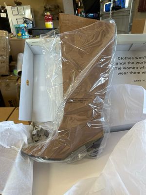 Anne Klein Akers Brown Riding Boot Size 11