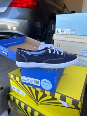 Keds Kid’s Champion Navy Canvas Sneaker Size 5.5