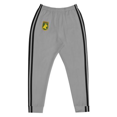 Russian Grey Track Suit bottom with black stripes