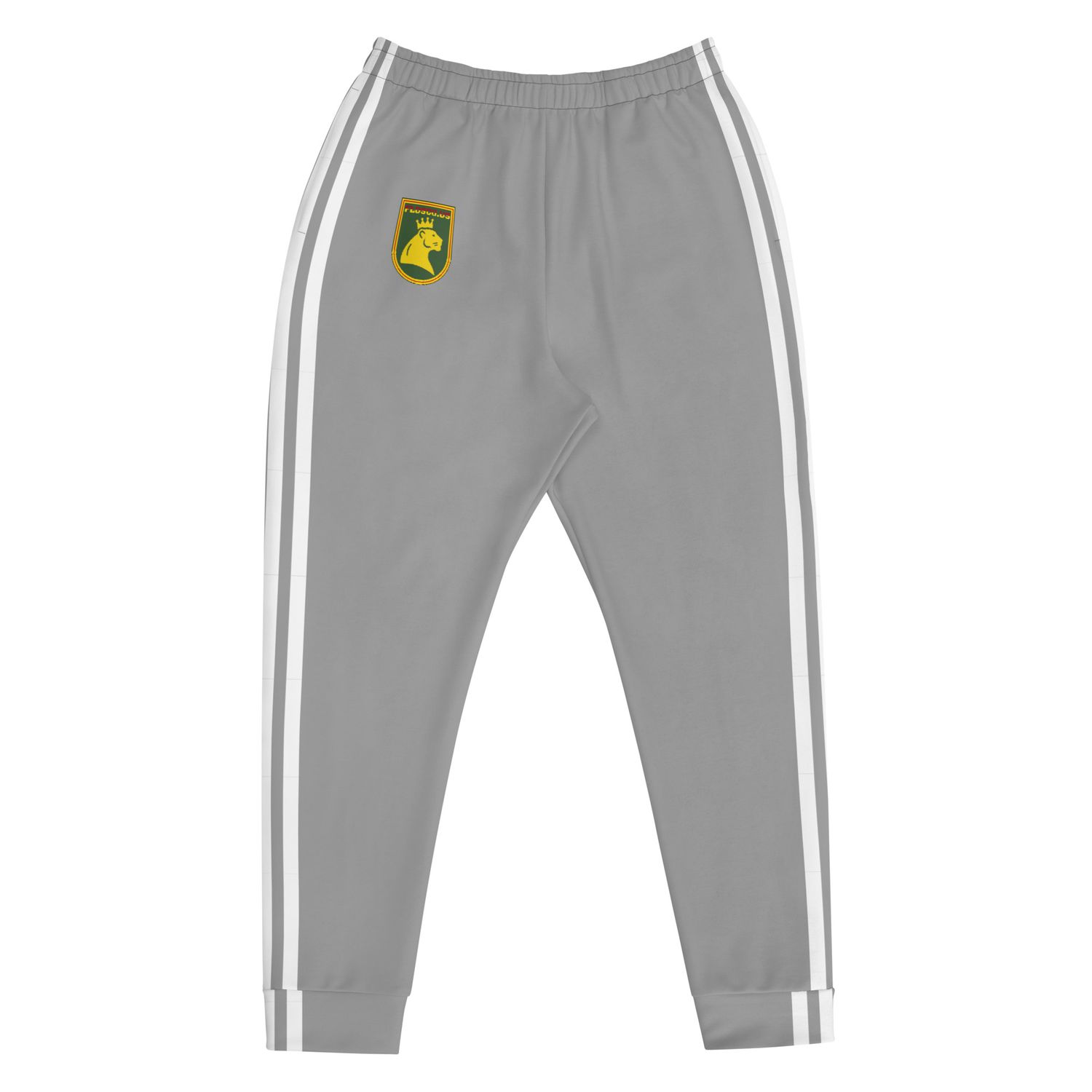  Noble Grey Track Suit bottom with white stripes