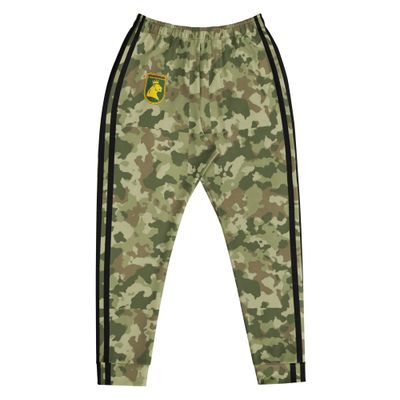TAZ camo Track Suit bottom with black stripes