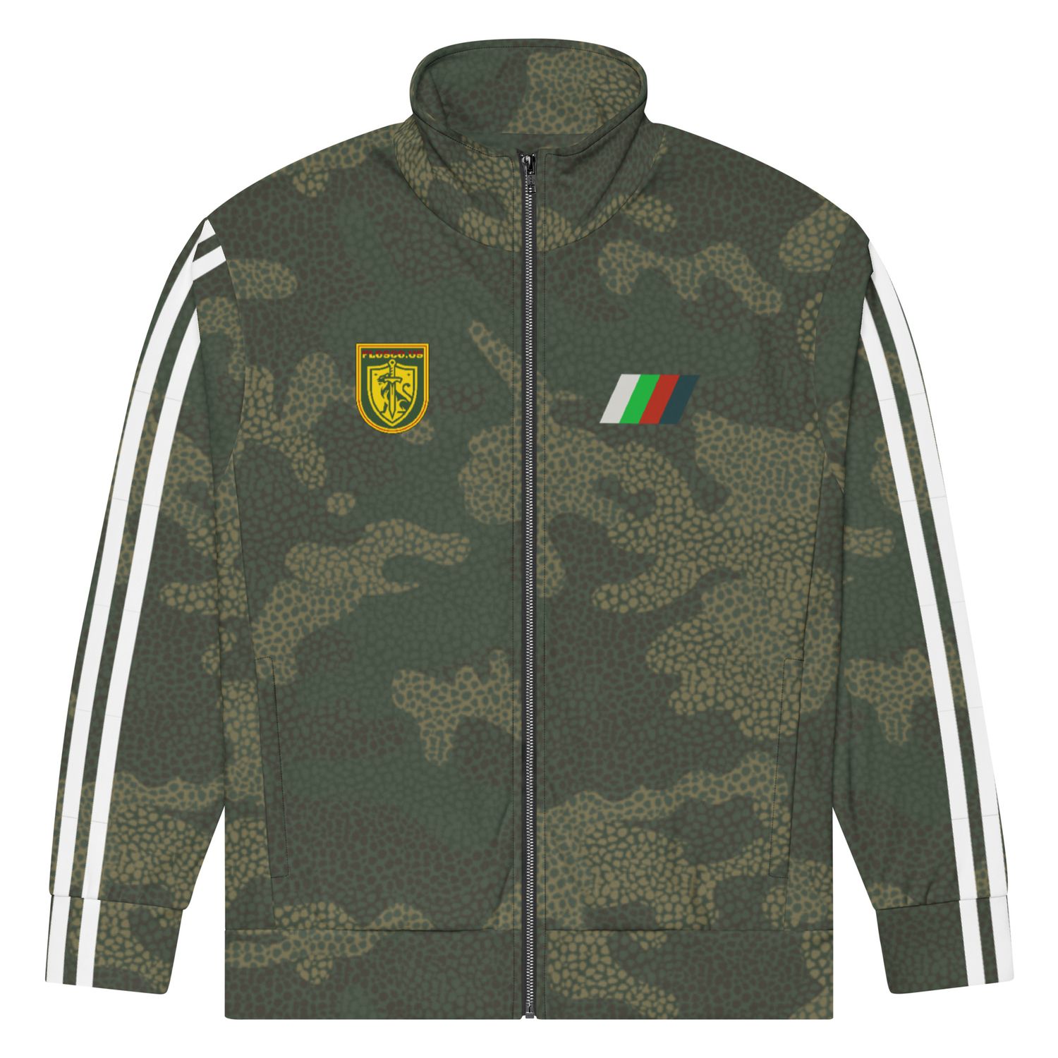Jungle G Track Suit top with white stripes