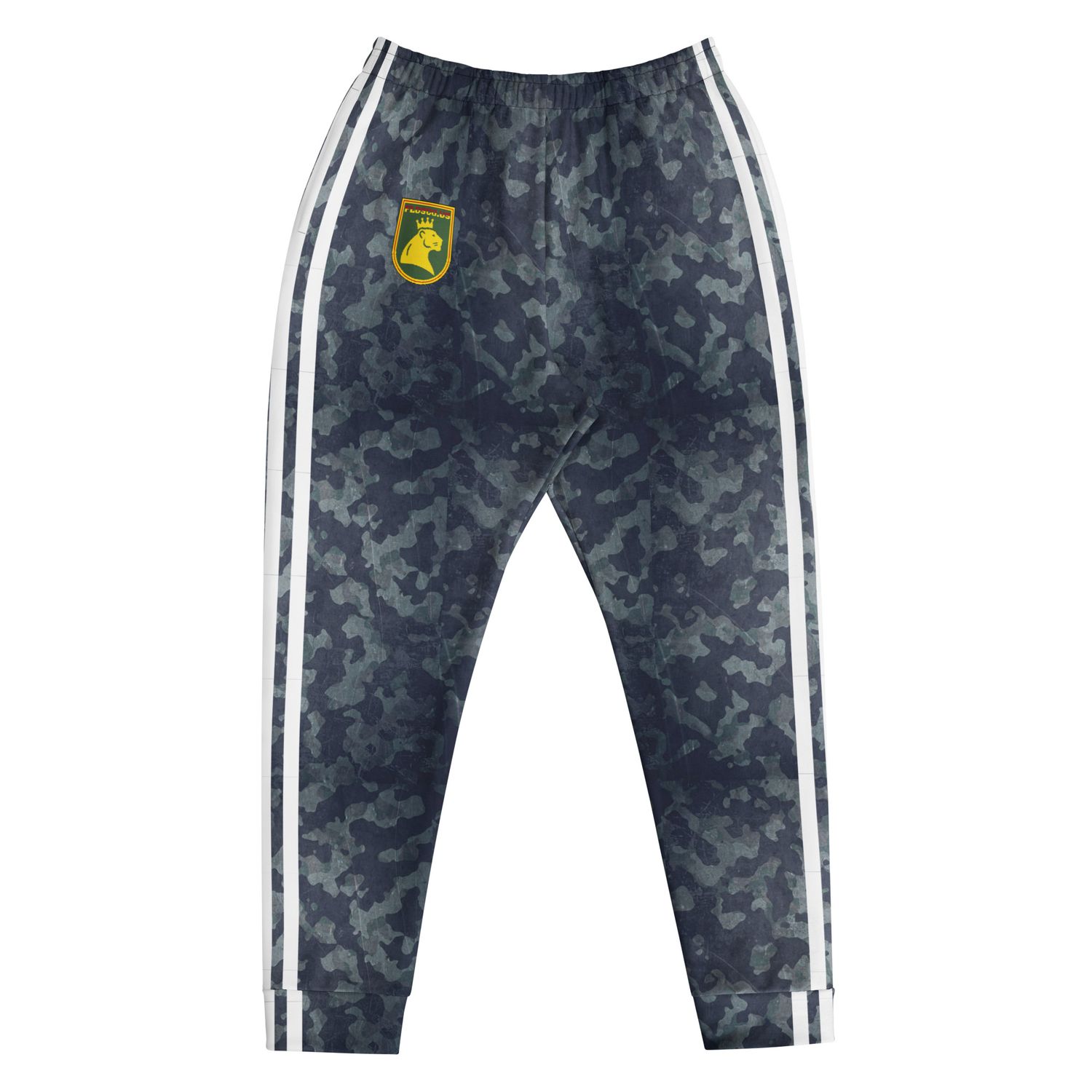 GB Camo Track Suit Bottom with white stripes