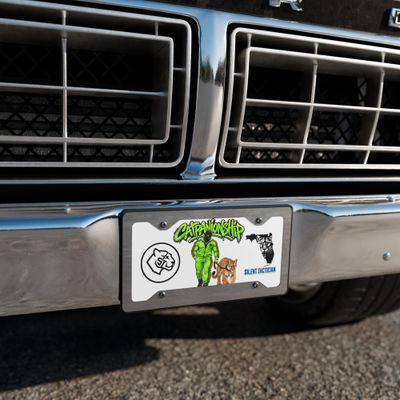Catpanion License Plate