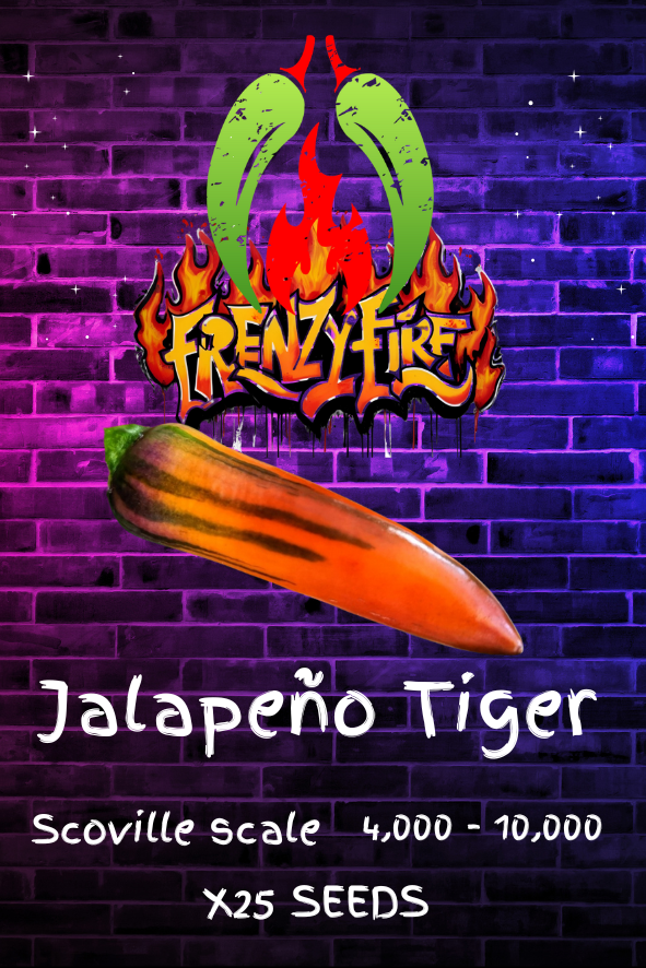 Jalapeño tiger seeds