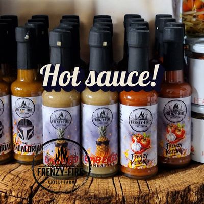 Artisan Hot sauces from mild to super hot.