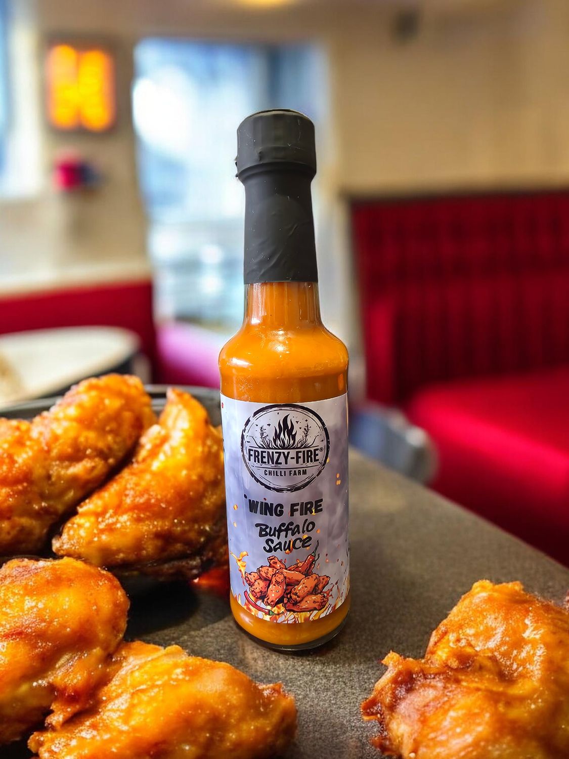 Wing fire buffalo sauce