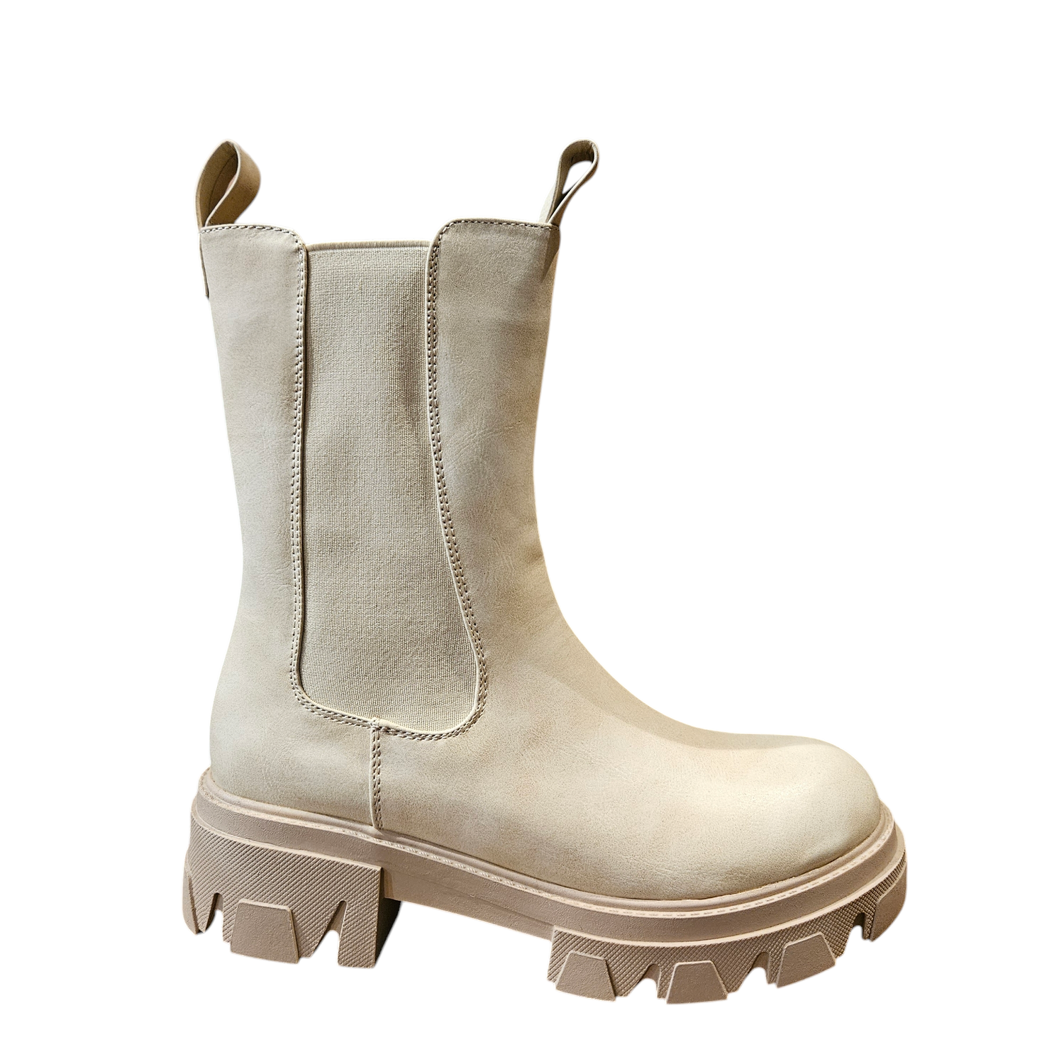 Beige laars