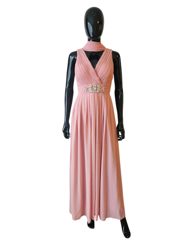 Blush roze jurk