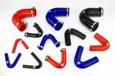 thumbnail image 2 of GPI Racing 3" To 4" (76mm-102mm) Silicone Straight Reducer Hose - Black 2 of 6