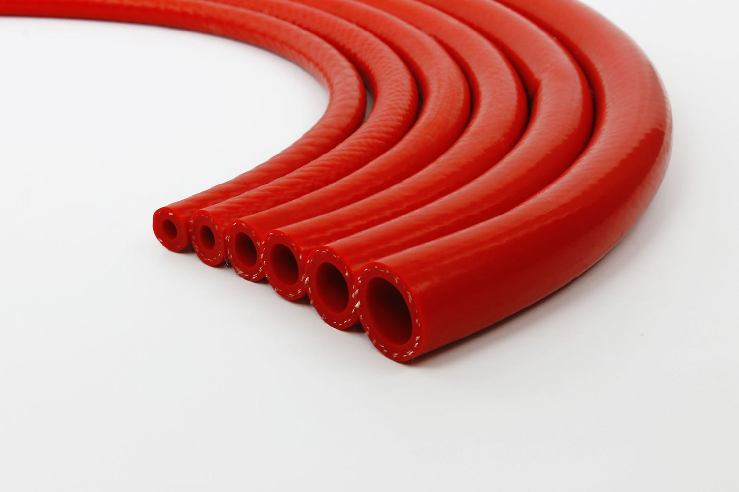 5 Feet Red Silicone Heater Hose – 3/4" ID, 1-Ply Reinforced, High Temperature