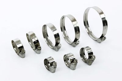 Stainless Steel W4 Worm-Drive Hose Clips Clamps