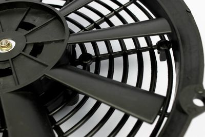 Universal Slimline 12v Electric Car Radiator Intercooler AC Cooling Fan
