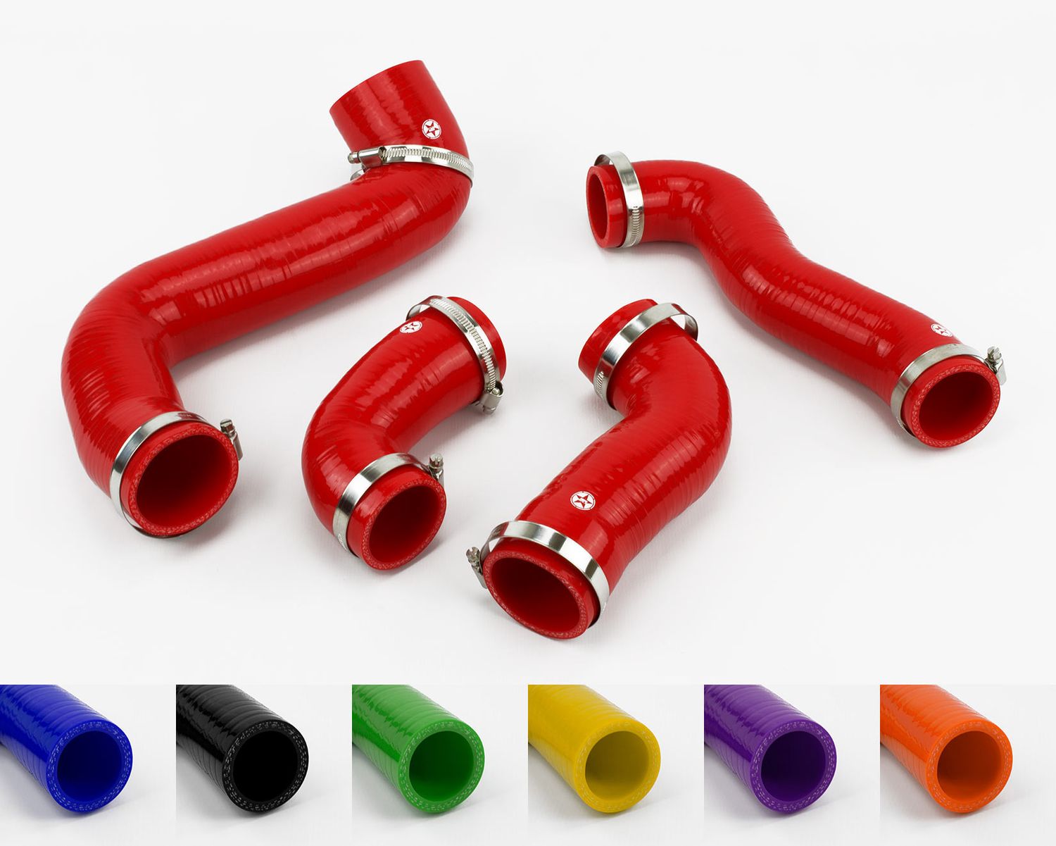 MINI Cooper S MK2 R55/R56/R57 N14 Silicone Intercooler Hose Kit