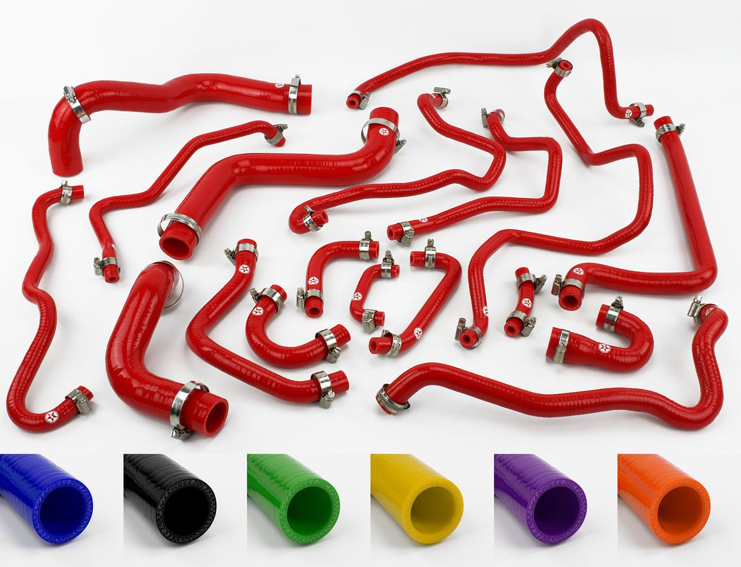 Mazda Rx8 231 Silicone Radiator Coolant &amp; Breather Hose Kit