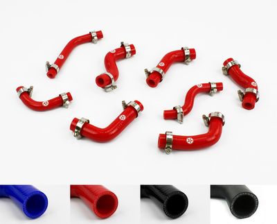 Toyota MR2 MK1 AW11 RHD Silicone Front Trunk Heater &amp; Brake Booster Hose Kit