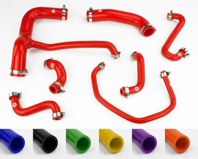 Land Rover Discovery 200TDI Silicone Radiator Coolant Hose Kit