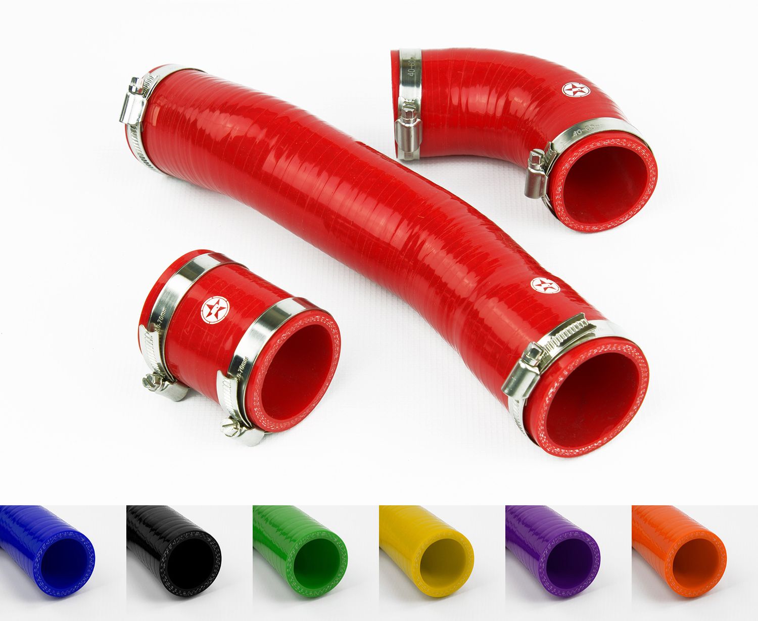Land Rover Discovery 200TDI Silicone Intercooler Turbo Hose Kit