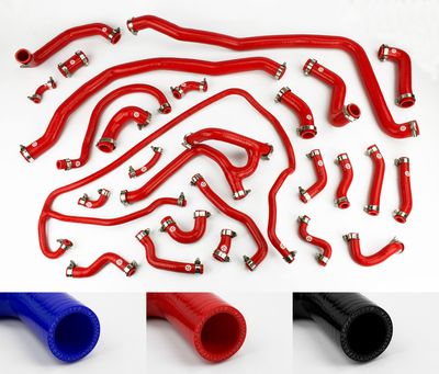 MG TF Silicone PRT Radiator Coolant &amp; Breather Hose Kit