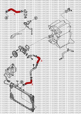 Mazda Mx5 MK1 NA 1.6 Silicone Radiator Hose Kit