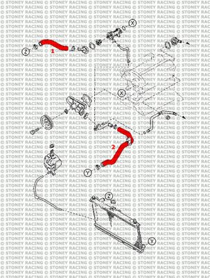 Mazda Mx5 MK2 1.6/1.8 Silicone Radiator Hose Kit