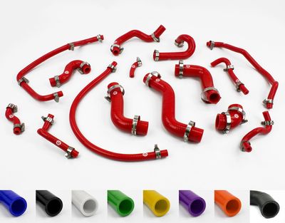Mazda Mx5 MK1 NA 1.6 Silicone Radiator Coolant &amp; Breather Hose Kit