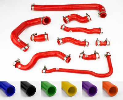 MINI One/Cooper MK1 R50/R52 Non-AC &#39;04-&#39;06 Silicone Radiator Coolant Hose Kit