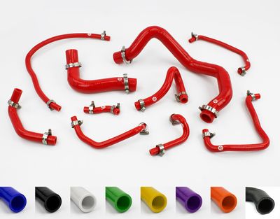 Mazda Mx5 MK2 1.6 Silicone Radiator Coolant &amp; Breather Hose Kit