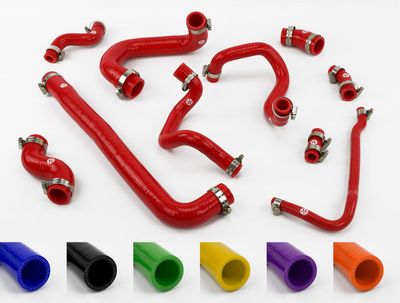 MINI One/Cooper MK1 R50/R52 Non-AC &#39;00-&#39;03 Silicone Radiator Coolant Hose Kit