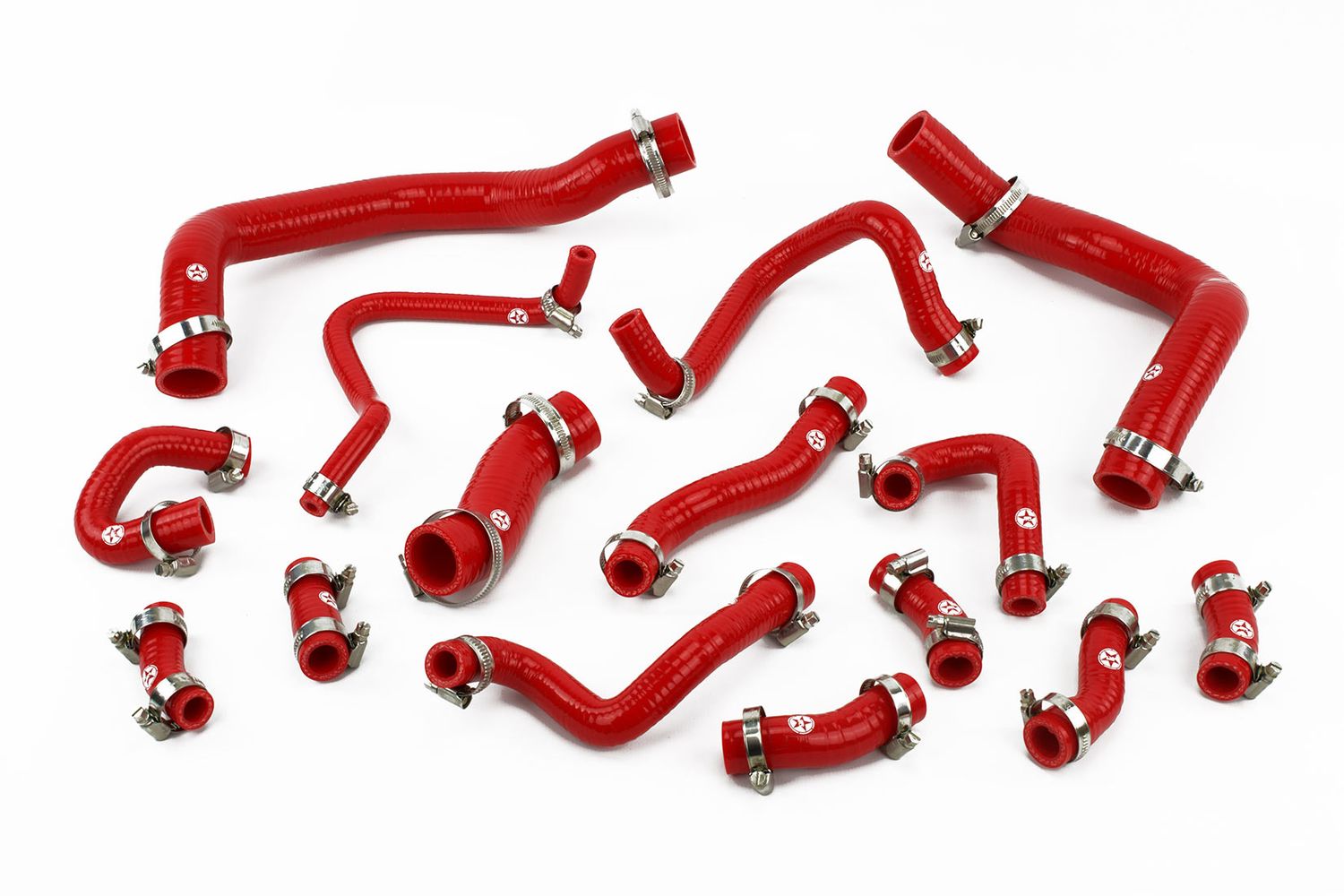 Fletcher Classic Mini Cooper S Silicone Top Radiator Coolant Hose – Red Y3265R