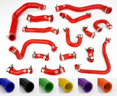 MINI Cooper S MK1 R53/R52 Automatic Silicone Radiator Coolant Hose Kit