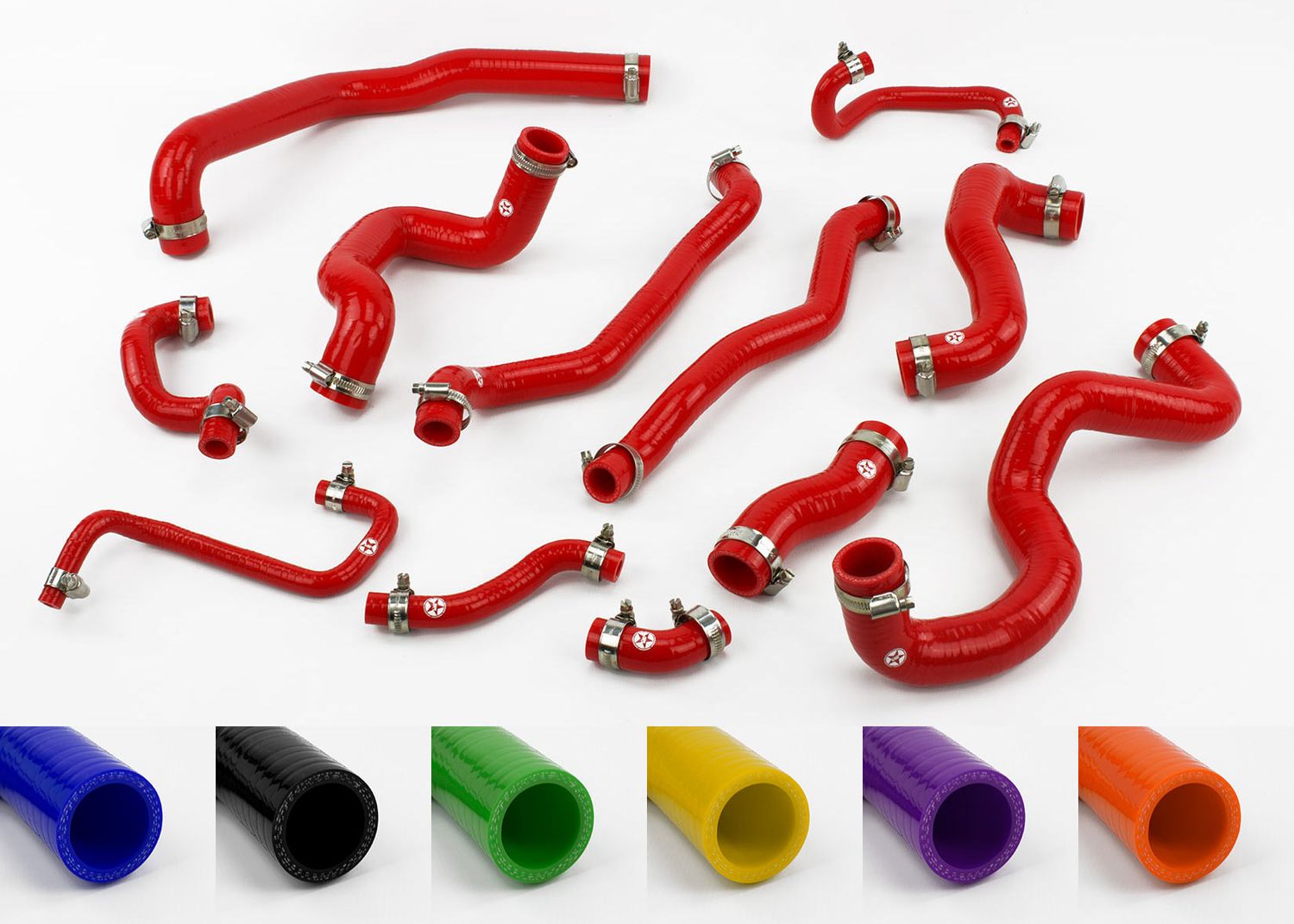 MINI One/Cooper MK2 R55/R56/R57 Silicone Radiator Coolant Hose Kit