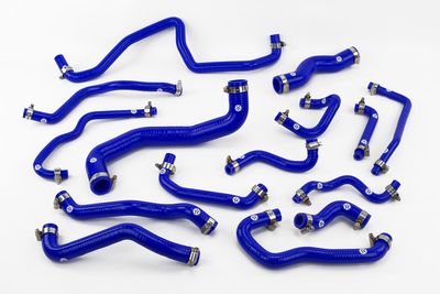 Nissan 350Z Z33 VQ35DE Silicone Radiator Coolant &amp; Breather Hose Kit