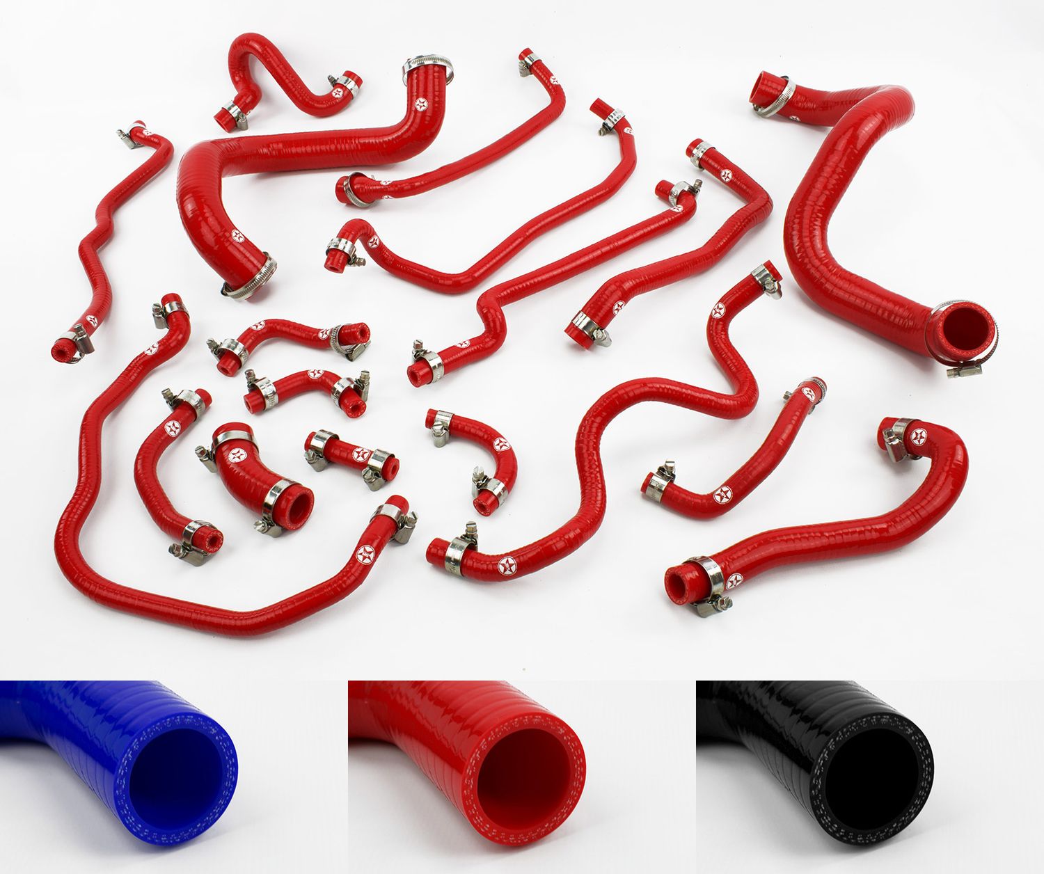 Toyota Celica ZZT 1.8 2ZZ-GE Silicone Radiator Coolant &amp; Breather Hose Kit