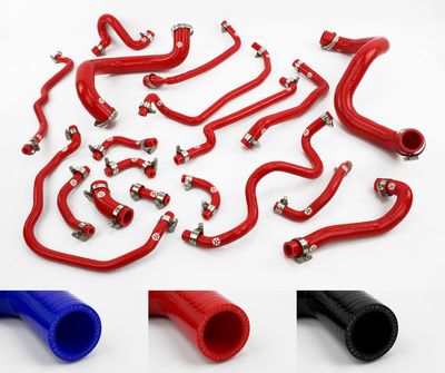 Toyota Celica ZZT 1.8 2ZZ-GE Silicone Radiator Coolant &amp; Breather Hose Kit