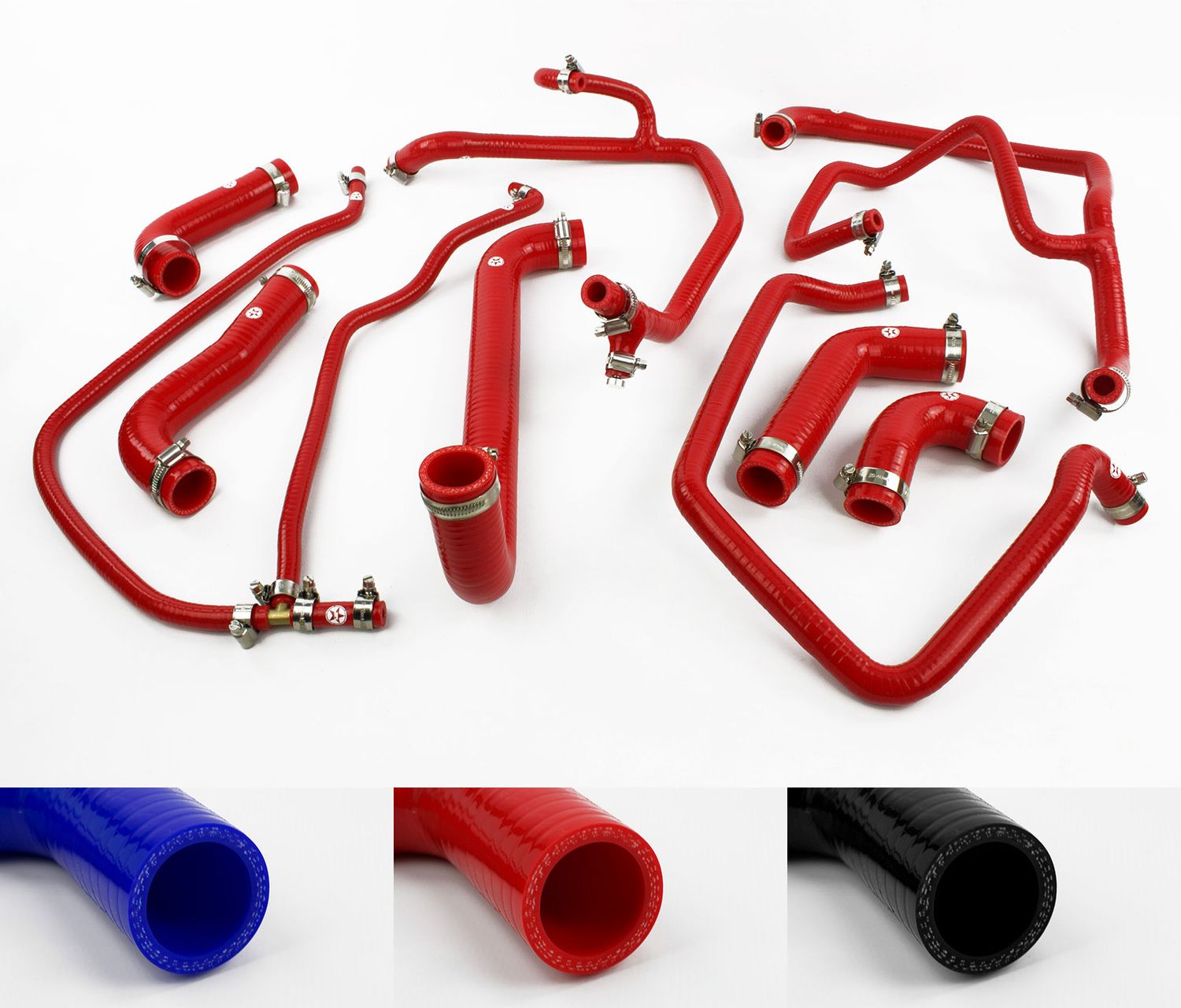 Land Rover Freelander MK1 1.8 Petrol Silicone PRT Radiator Coolant Hose Kit