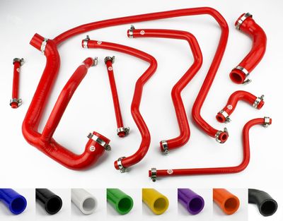 Land Rover Defender 90/110 300TDI LHD Silicone Radiator Coolant Hose Kit