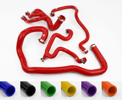Citroen Saxo VTS Late MK2/Facelift 01-04 (with Oil Cooler) Silicone Radiator Coolant Hose Kit